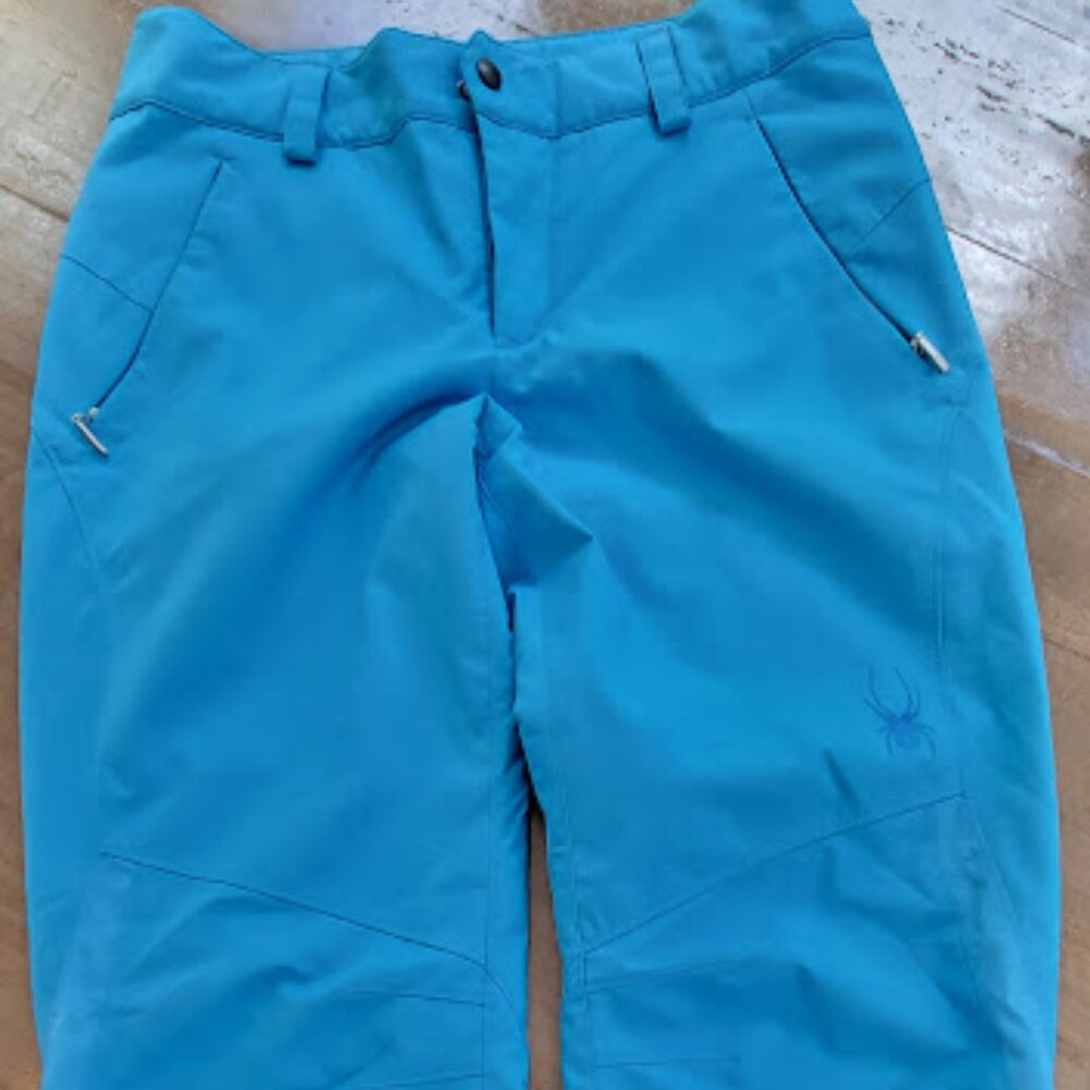 Ladies SnowPants, Spyder, Size 10, Royal Blue
